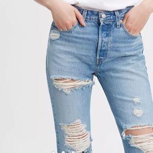 Levis 501 button up